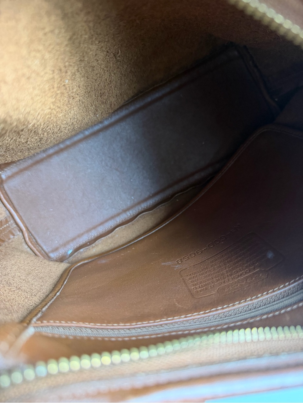 Vintage Coach Legacy Hobo in Vicuña Style 9058 - Picture 7 of 11